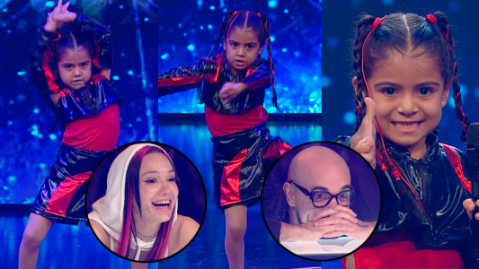 Olivia tiene 7 años y todo para ser una estrella