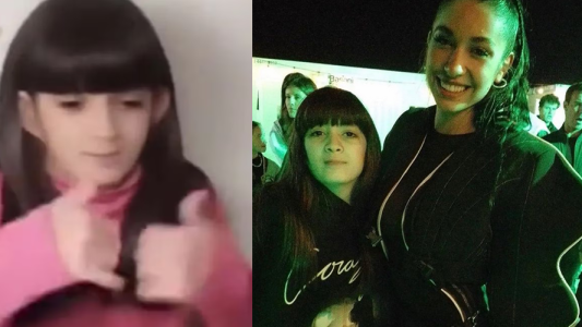 María Becerra tuvo una invitada especial en el VIP del Festival EQUAL: More con Flow, la nena viral conocida como "la miedosa"