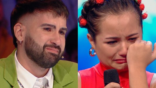 Una chica de 13 años no se dejó vencer por los nervios y Emir Abdul terminó llorando