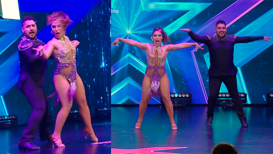 Dos hermanos rompieron la pista con su salsa acrobática: "Son tan carismáticos que no importaron las fallas"