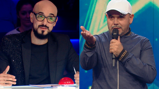 Un imitador se le plantó a Abel Pintos por una nueva oportunidad: "Para eso vine"