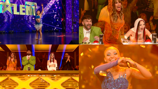 Una bailarina se llevó el último botón dorado de las audiciones de Got Talent Argentina: "Gracias por mostrar tu corazón"