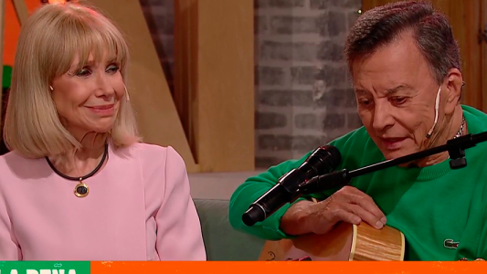 Música y amor: ¡Palito Ortega y Evangelina Salazar en La Peña!