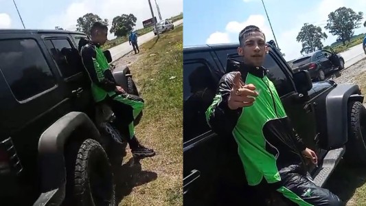 L-Gante se quedó varado en la autopista sin nafta: el exabrupto del cantante