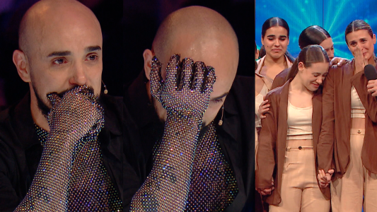 El desconsolado llanto de Abel Pintos por un baile sobre la pobreza infantil: "Me partieron el alma"