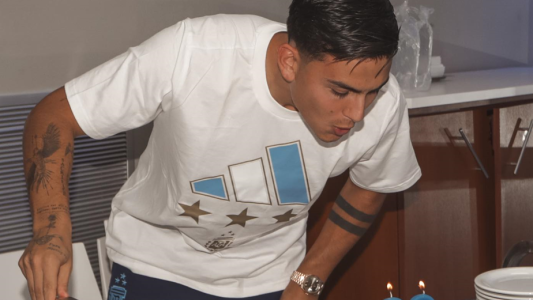 Paulo Dybala cumplió 30 años y lo celebró concentrando junto a "La Scaloneta"