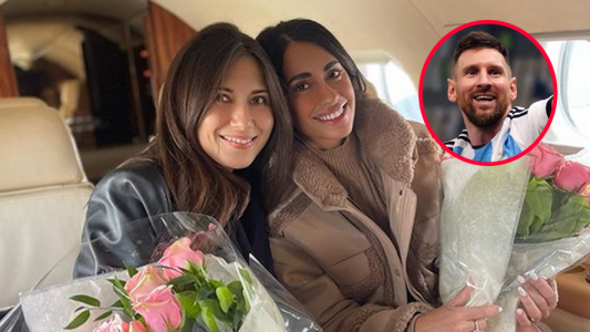 Antonela Roccuzzo viajó a Nueva York en avión privado
