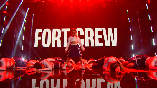 Fort Crew no durmió y armó una coreografía a contrarreloj para la gran final