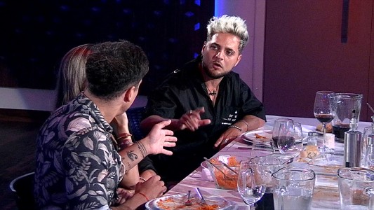 La cena de nominados se picó porque Damián tomó a Mauro y Darío de enemigos