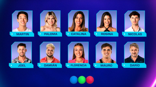 10 jugadores a placa entre votos, sancionados y fulminados: así nominó la casa de Gran Hermano