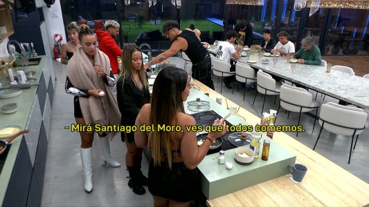 "Mirá Santiago del Moro, todos comemos": siguen los conflictos por la comida