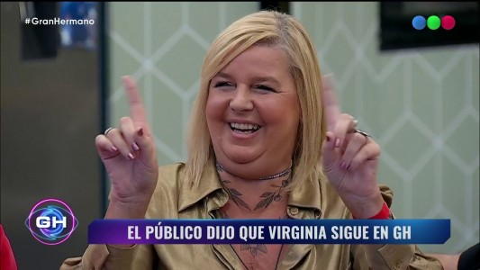 Dedos y botas en alto: Virginia salió primera de placa otra vez