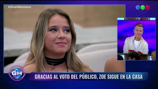 Zoe, la favorita de Furia y Catalina, sigue en la casa: "Esto ayuda anímicamente"