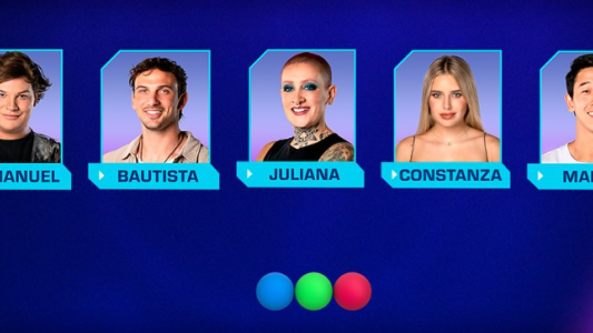 Emmanuel, Bautista, Furia, Coty y Martín en placa para la vuelta del voto negativo