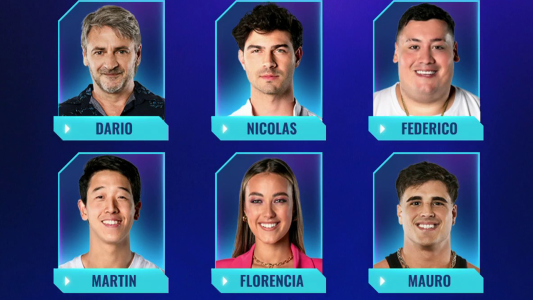 La casa reaccionó: Darío, Nicolás, Manzana, Martín, Florencia y Mauro en placa