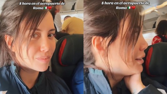 "El peor vuelo de tu vida": el percance de Wanda Nara en un aeropuerto