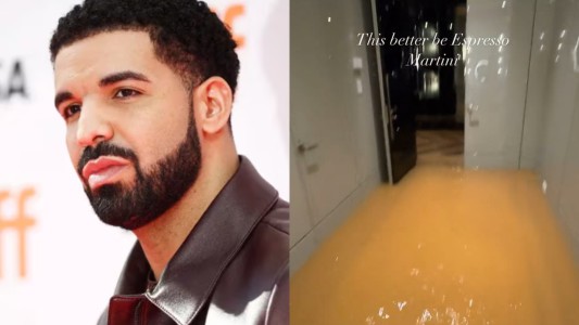 A Drake se le inundó la mansión y mostró los destrozos en redes sociales