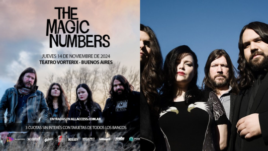 The Magic Numbers vuelve a Buenos Aires con un espectaculo unico en el Teatro Vorterix