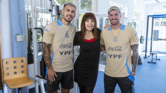 Susana Giménez es la nueva masajista de Leandro Paredes y Rodrigo De Paul