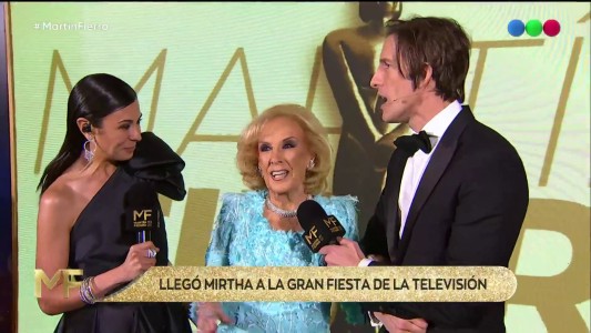 Mirtha Legrand reveló su secreto para no faltar a los Martín Fierro