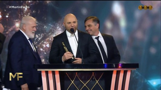 La emoción de Germán Martitegui al ganar un Martín Fierro especial: "Es un sueño"