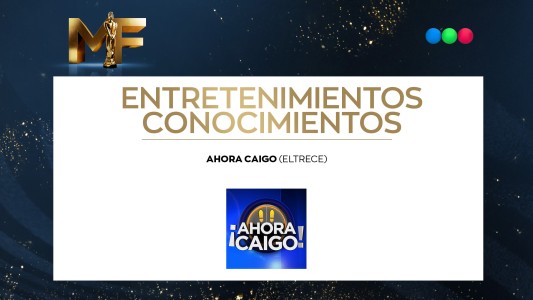 Ahora caigo, mejor programa de entretenimientos de conocimiento