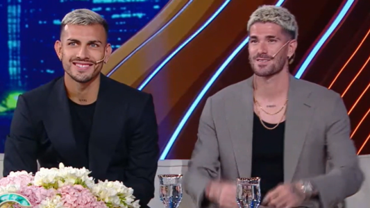 El recibimiento de Susana a Leandro Paredes y Rodrigo De Paul: "Ustedes son la patria"