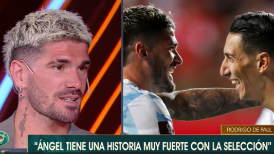 De Paul y Susana se emocionaron con la despedida de Ángel Di María