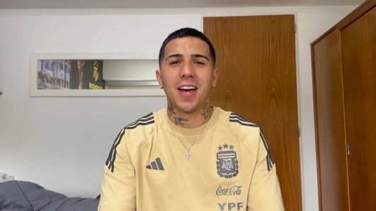 Enzo Fernández y sus hermanos sorprendieron a Marta: "Siempre te deseamos lo mejor"