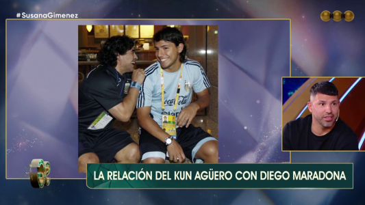 El momento en el que Diego Maradona se enojó con el Kun Agüero