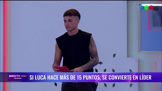 Luca ganó el liderazgo y zafó de la multitudinaria placa de voto positivo