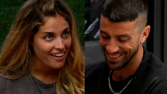 Giuliano quiso seducir a Martina: "Si te doy un solo beso..."