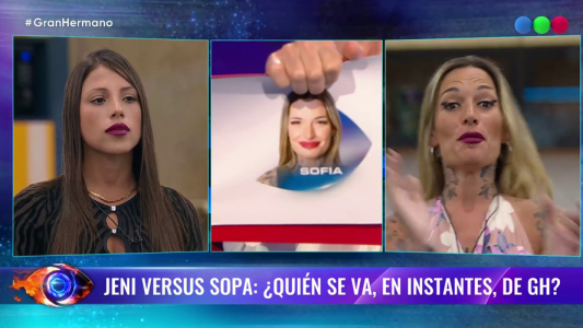 Sofía "Sopa" Buscio fue eliminada de Gran Hermano tras ser la menos votada en el voto positivo