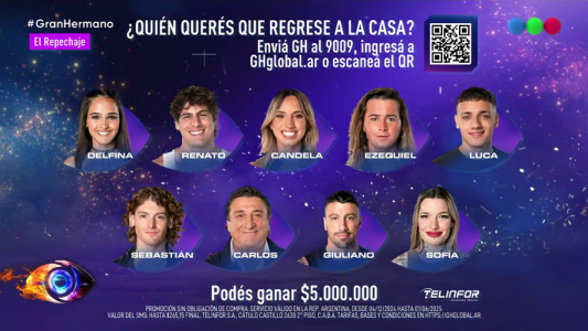 Comenzó el repechaje en Gran Hermano: ¿quién querés que vuelva a la casa?
