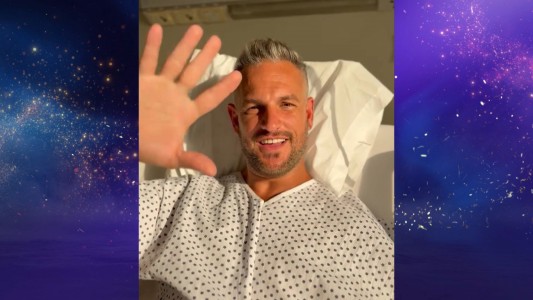 El saludo de Claudio desde el hospital: "Estoy un poco bajón por irme de esta manera"