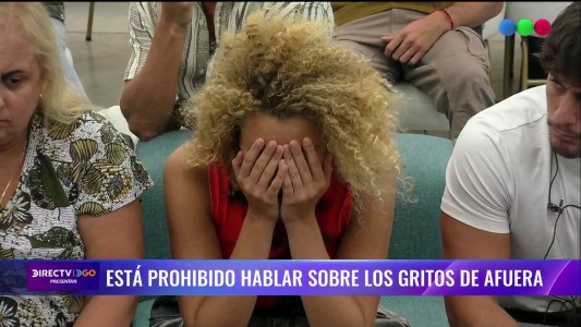 Lourdes y Luca fueron sancionados por romper el protocolo de gritos del exterior