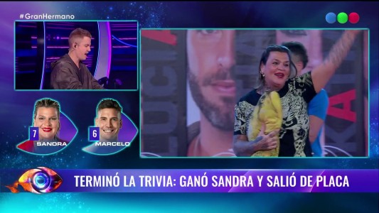 Sandra ganó por primera vez el liderazgo con cultura general y algo de suerte