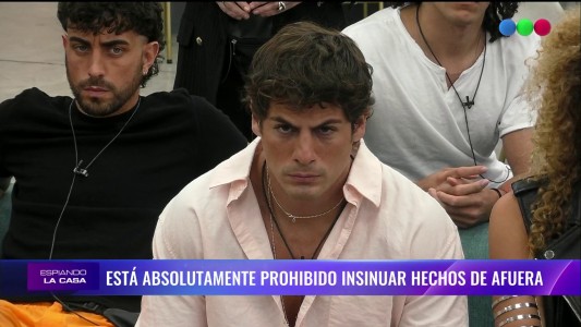 Renato habló del exterior de la casa y fue enviado a placa
