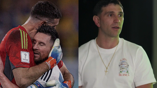 El secreto de Dibu Martínez para superarse: "¿Si Messi se sigue esforzando por qué yo no?