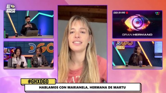 "Es muy sensible": La hermana de Martina analizó su juego