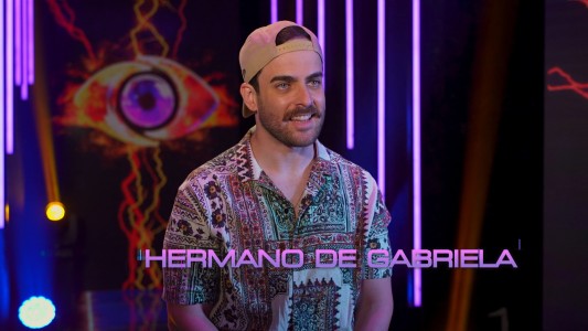 Guillermo, hermano de Gabriela, pisó Argentina por primera vez para entrar a GH