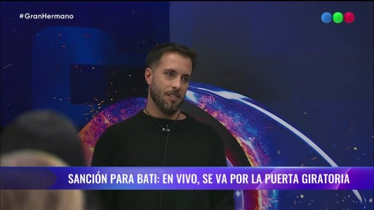 Bati fue expulsado por brindar información del exterior y Eugenia recibió una sanción