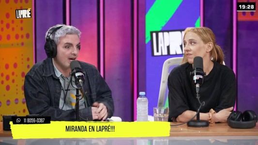 Miranda sorprendio en lapre con un show en vivo