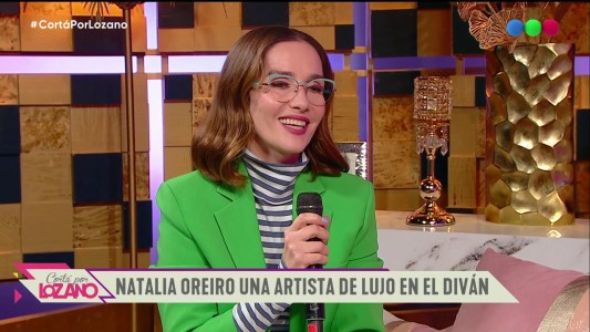 natalia oreiro en el divan de vero