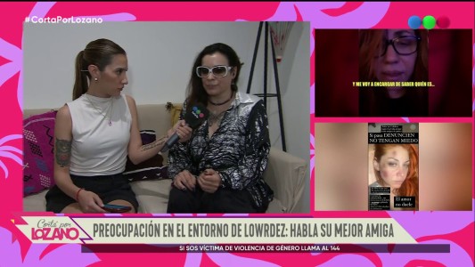 Está en peligro": la confesión de la amiga de Lowrdez sobre la tensa relación con su ex