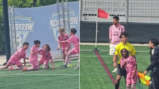 ¿El heredero? La reacción de Lionel Messi al ver un gol de Mateo en la Academia del Inter Miami