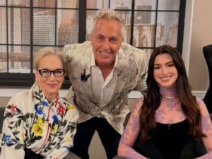 Marley, frente a frente con Meryl Streep y Anne Hataway: "Uno de los sueños más grandes de mi vida"