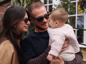 Así está hoy Alaia, la hija de Alexis Mac Allister y Ailén Cova: las tiernas fotos que compartió el futbolista