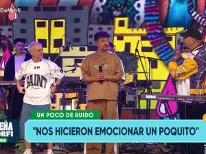 Un Poco de Ruido la rompió en La Peña y anunció su show en Vélez
