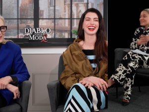 Meryl Streep y Anne Hathaway se confesaron sobre moda con La Reini en Por el Mundo